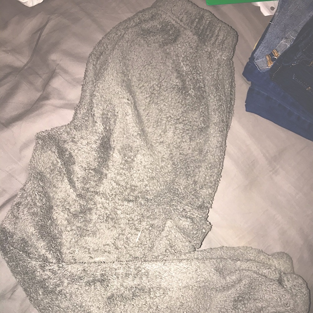 Shein fuzzy sweatpants